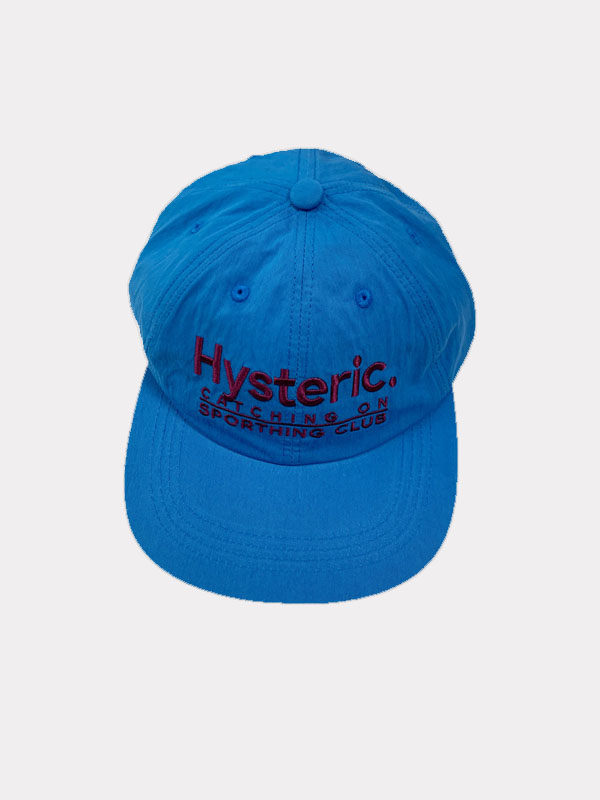 Blue Nylon Cap