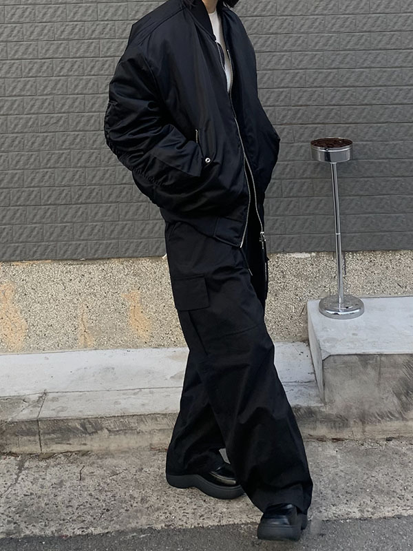 [MD PICK] STRING CARGO PANTS